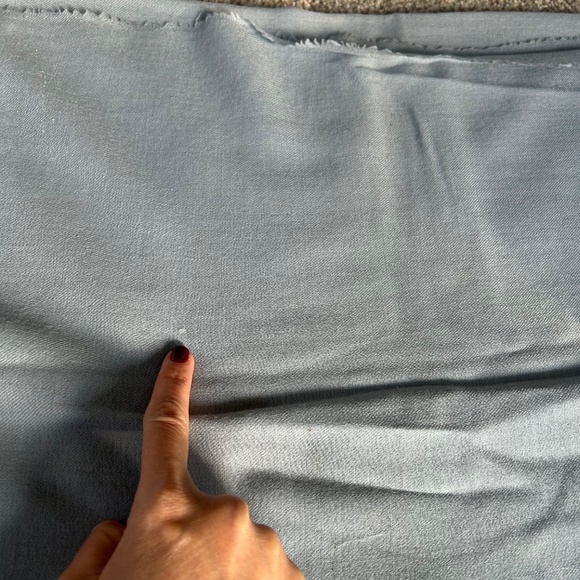 Ice blue/gray 100 percent wool big wrap for women - Picture 9 of 13